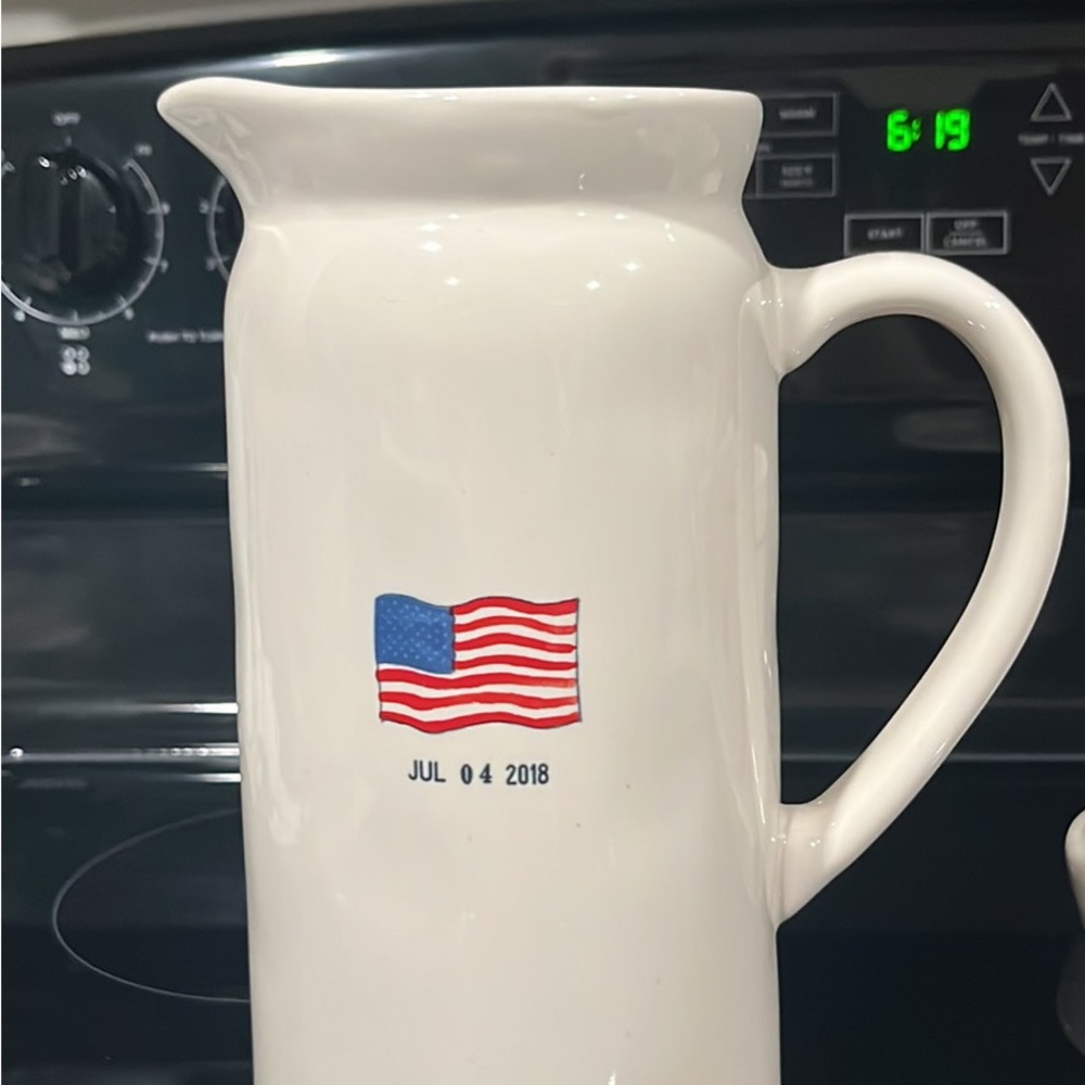 Rae Dunn July 4th Pitcher